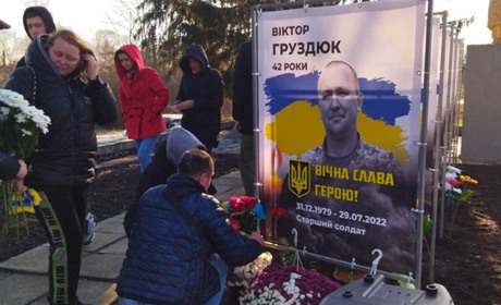 У Стриївській громаді відкрили три Алеї слави загиблих захисників