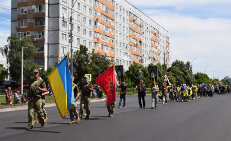 На щиті повернувся додому Герой Віталій Берковський. Така страшна ціна наближення перемоги
