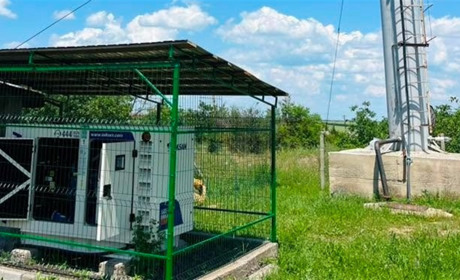 У Вигодянській громаді встановили генератори для роботи свердловин під час відключень світла