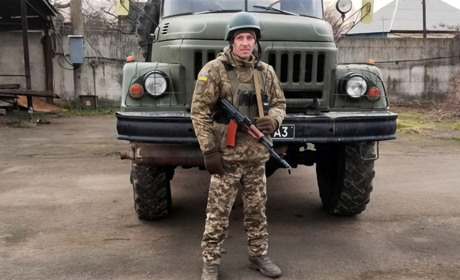 Пам'яті мужнього воїна, захисника та Героя з м. Бар Олега Лободи