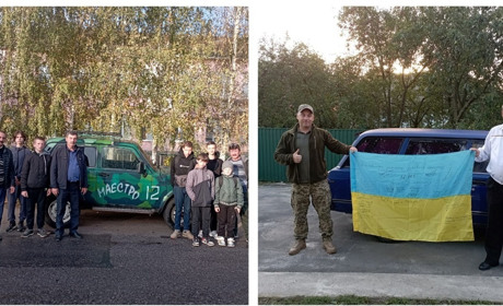Ще два авто придбали музиканти з Браїлова для захисників: «Маестро» на захисті держави