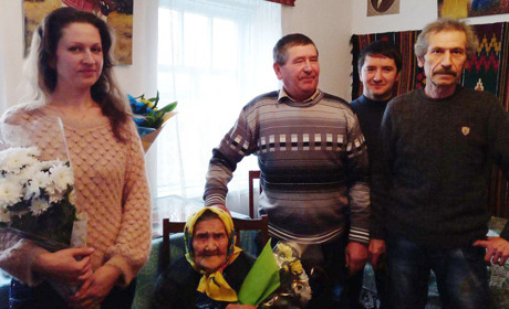 У Гришиному 100-річчя відзначила Варвара Парамонова 