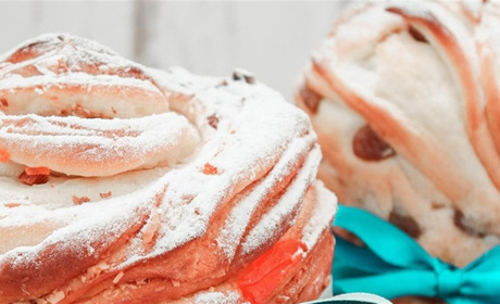 Неймовірно смачна паска"Краффін" з шоколадною прослойкою