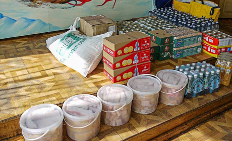 Допомога "Карпатській Січі" від Кагарлицької громади