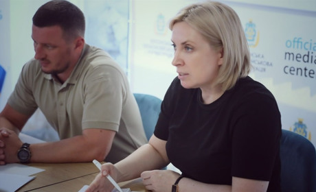 На Херсонщині побувала міністр Ірина Верещук