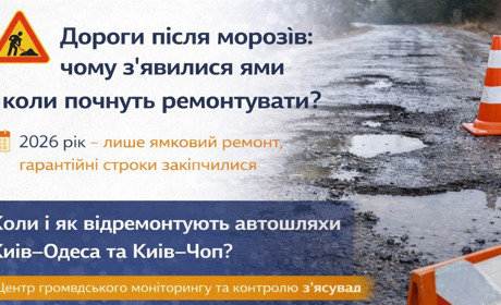 Ямковий ремонт замість капітального: чого чекати водіям у 2026 році?