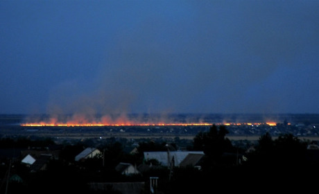 Поджигают стерню – горят леса и посадки, огонь приближается к домам, а виноватых не поймать