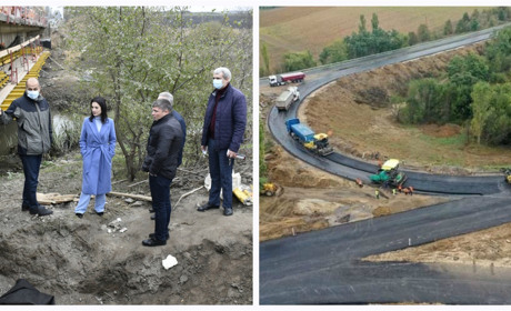 Ремонти доріг, будівництво мосту, відділення з КТ-діагностикою: візит Борзової до Жмеринки – відео