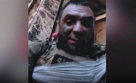 Жах від українських воїнів для кадирівця з позивним "Кошмар" (відео)