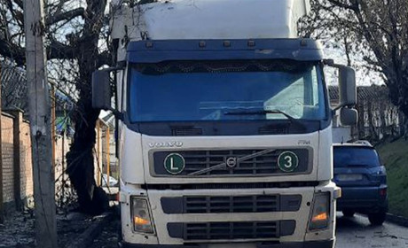 З 12 жовтня у Генічеську заборонено рух вантажного транспорту в центральній частині міста