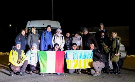 Італійські і українські волонтери разом наближають перемогу