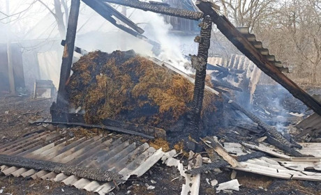 Пожежі на Городоччині: рятувальники гасили полум’я в Остапківцях та Лісоводах