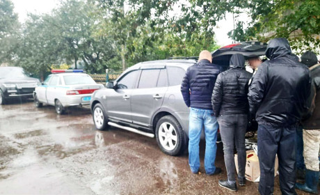 Більше восьми кілограмів бурштину виявили поліцейські в автомобілі жителя Володимирця