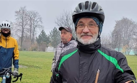Успіхи «дєда» на веломарафоні. Костянтин Омельчук подолав черговий маршрут на двоколісному