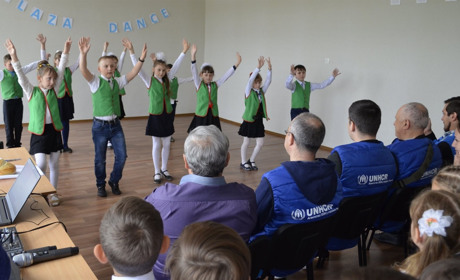 В Тошківському навчально-виховному комплексі відкрили спортивно-хореографічний зал