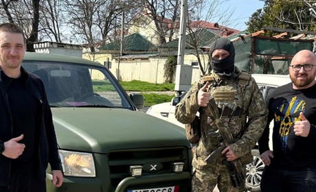 Газаєв: протягом місяця передали 3 авто для бійців ЗСУ на херсонський та запорізький напрямки