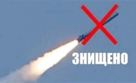 Над Хмельниччиною сили ППО збили крилату ракету та один ворожий шахед
