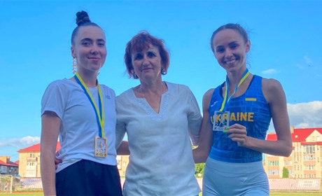 Наталія-Вікторія Хамула виконала норматив Майстра спорту України зі стрибків у довжину