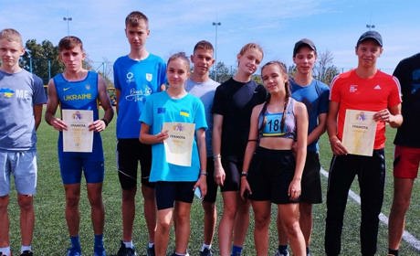 Жовтоводці посіли призові місця на змаганнях з легкої атлетики у Дніпрі