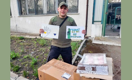 Гостинці для воїнів-земляків від Кагарлицької шклоли №1: педагогів, учнів, батьків