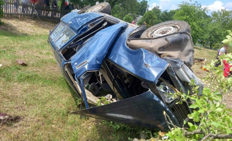 В селі на Сарненщині сталась аварія: водій помер в лікарні