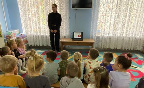 Дошкільнятам Південного провели тренінг безпеки