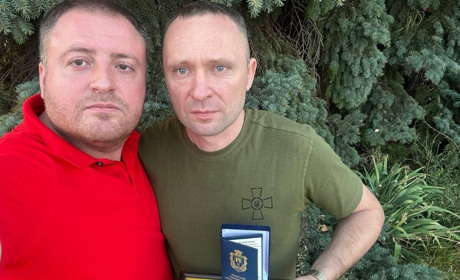 Михайло Драпатий отримав нагороду Почесного громадянина Херсона у Краматорську