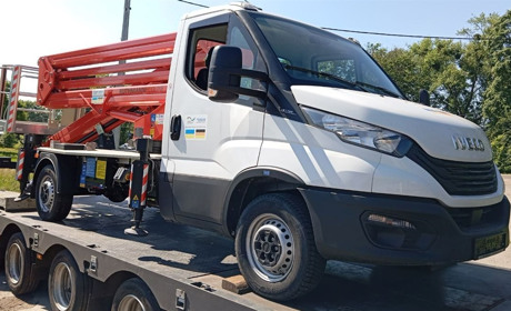 Передана Білопільській громаді техніка допомагатиме вирішувати безліч питань