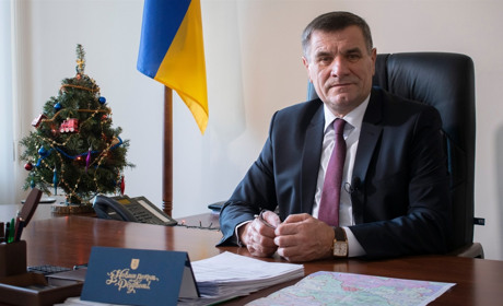 Вітання Жмеринського міського голови Анатолія Кушніра з Новим роком: відео