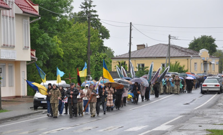 У нагірянській землі знайшов вічний спочинок син Полісся – воїн-Герой Голяка Олександр