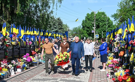 У вічне шикування на Алеї Слави у Кагарлику стали ще чотири полеглих Герої