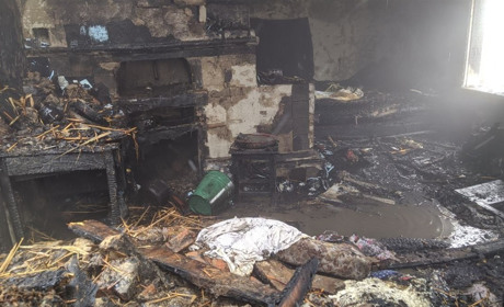 У Вінинцях на Переяславщині згорів будинок, родина залишилися без даху над головою