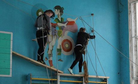 Лазять по скелях і долають перешкоди: Туристи області у Сватовому готуються до обласного чемпіонату