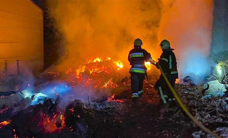 Рятувальники ліквідували пожежу господарської споруди у Бачманівці