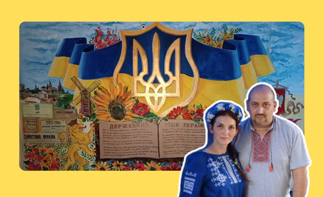 Кожен учень шукає своє: як стінописи подружжя Уварових мотивують до навчання