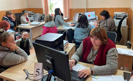 2178 осіб зареєструвалися у Жмеринці як переселенці з територій, де тривають активні бойові дії