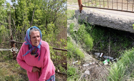 Вода стоїть, бо їй текти нікуди: жителька Петропавлівки про багаторічну проблему дренажу