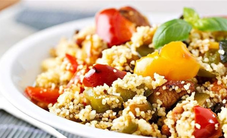 Рецепт дня: кускус з овочами та фетою