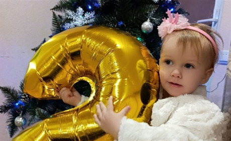 Збір коштів для допомоги дворічній Вікторії, яка потребує надскладної операції