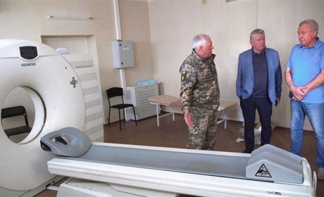 Начальник Сумської СОВА Володимир Артюх відвідав діагностичний центр у Шостці, якій нині зачинений