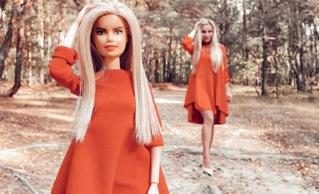 Лялькова схожість: Юлія Наливайко із Сарн створила власного двійника