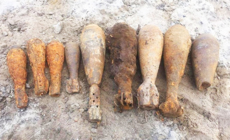 На Володимиреччині піротехніки знищили чотири артснаряди часів Другої світової війни