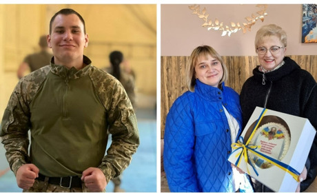 Захисник Богдан Шевченко зі Жмеринки знає все про Тараса Шевченка і дякує ліцею №2 за науку