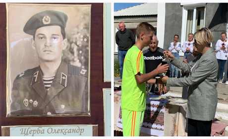 У Жуківцях провели футбольний турнір пам’яті 19-річного героя Олександра Щерби