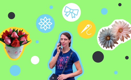 Відео на YouTube допомогло розпочати бізнес. Конотопчанка Тетяна Лещук створює прикраси кандзасі