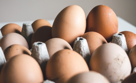 Скільки у Сватовому коштує десяток курячих яєць