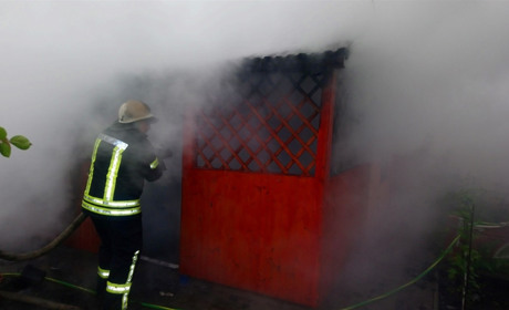 У селі Зелений Яр Кагарлицького району сталася пожежа