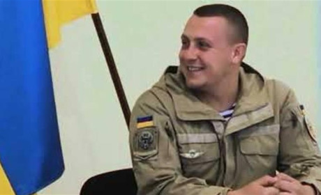 Пам'яті відважного кіборга зі Жмеринки Олега Левченка із позивним «Льова», який боронив ДАП