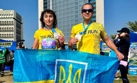 Енергія руху: працівники Південноукраїнської АЕС побували на марафоні ADNOC Abu Dhabi Marathon 2024