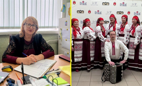 Людмила Аронська могла би співати у хорі Верьовки, але обрала вчительство: у школі понад 40 років